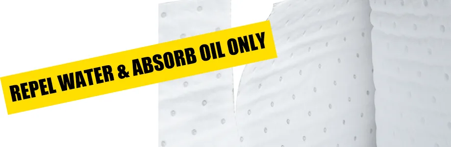 oil absorbent pads