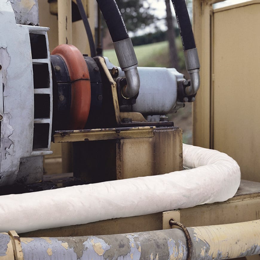 Oil only absorbent socks