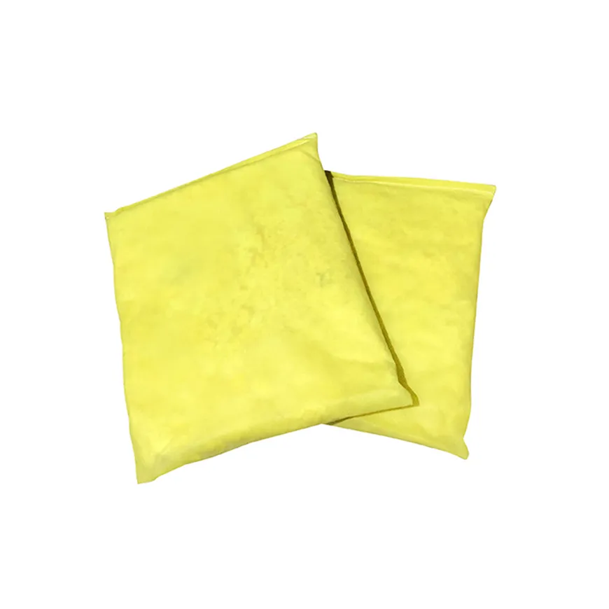 chemical absorbent pillow