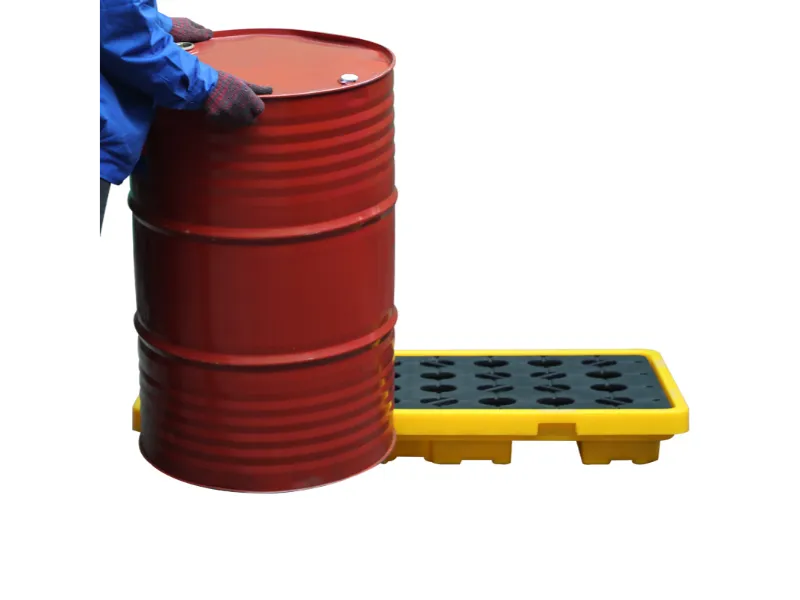 low profile spill containment pallet