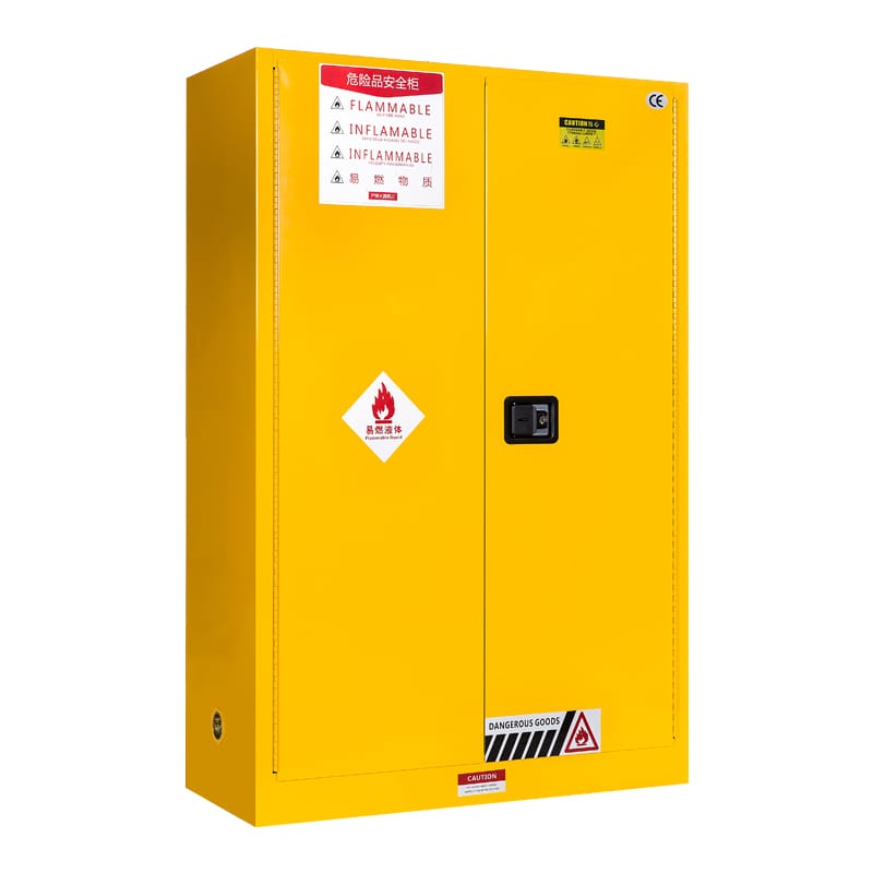 How to install a stopper in hazmat cabinet