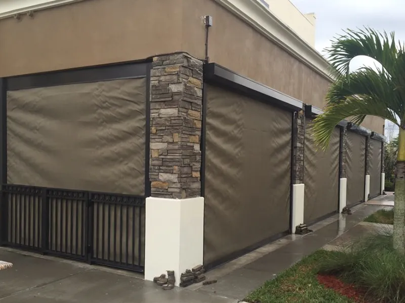 hurricane tarps for windows