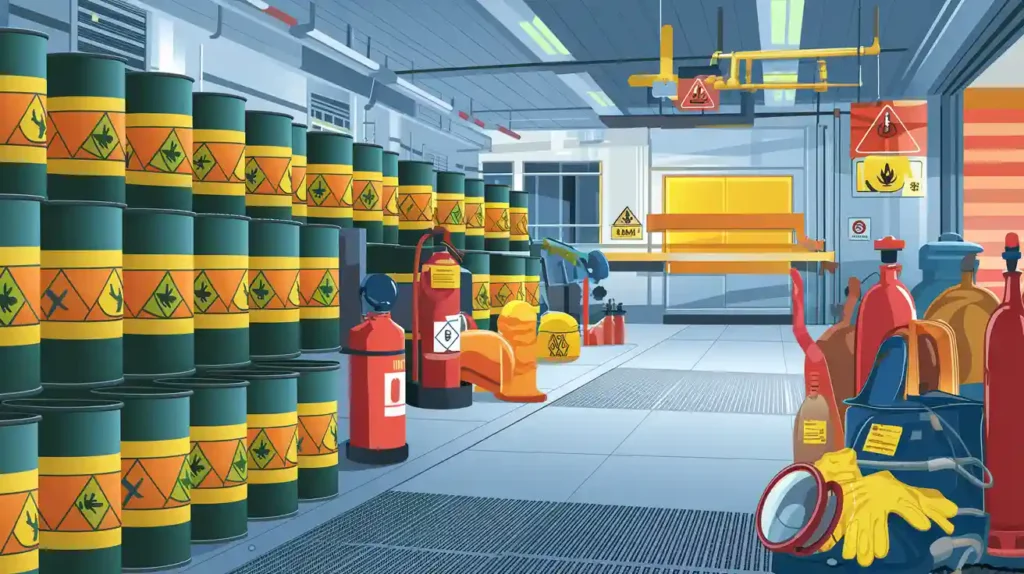 How to Safely Store Hazardous Materials in Drums