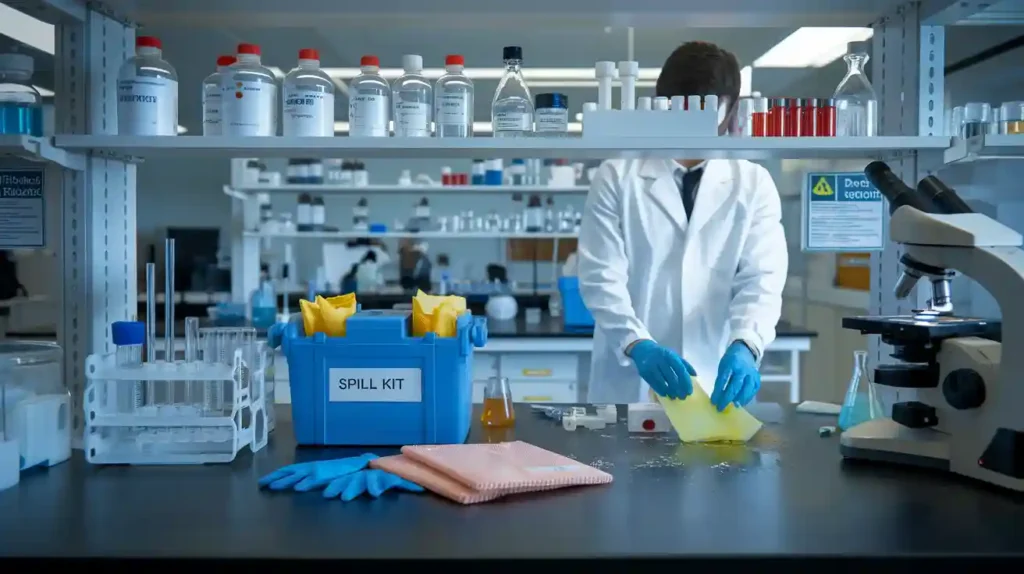 Step-by-Step Guide to Using a Spill Kit in Laboratories