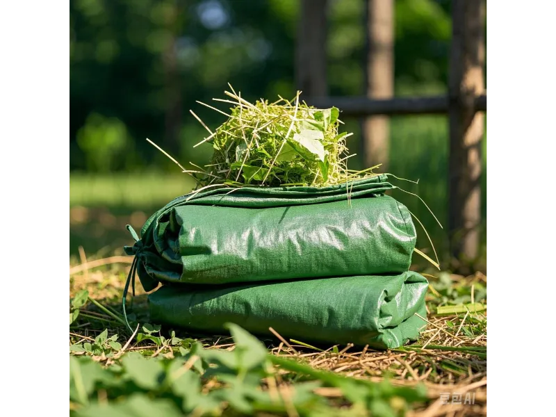 hay bale tarps